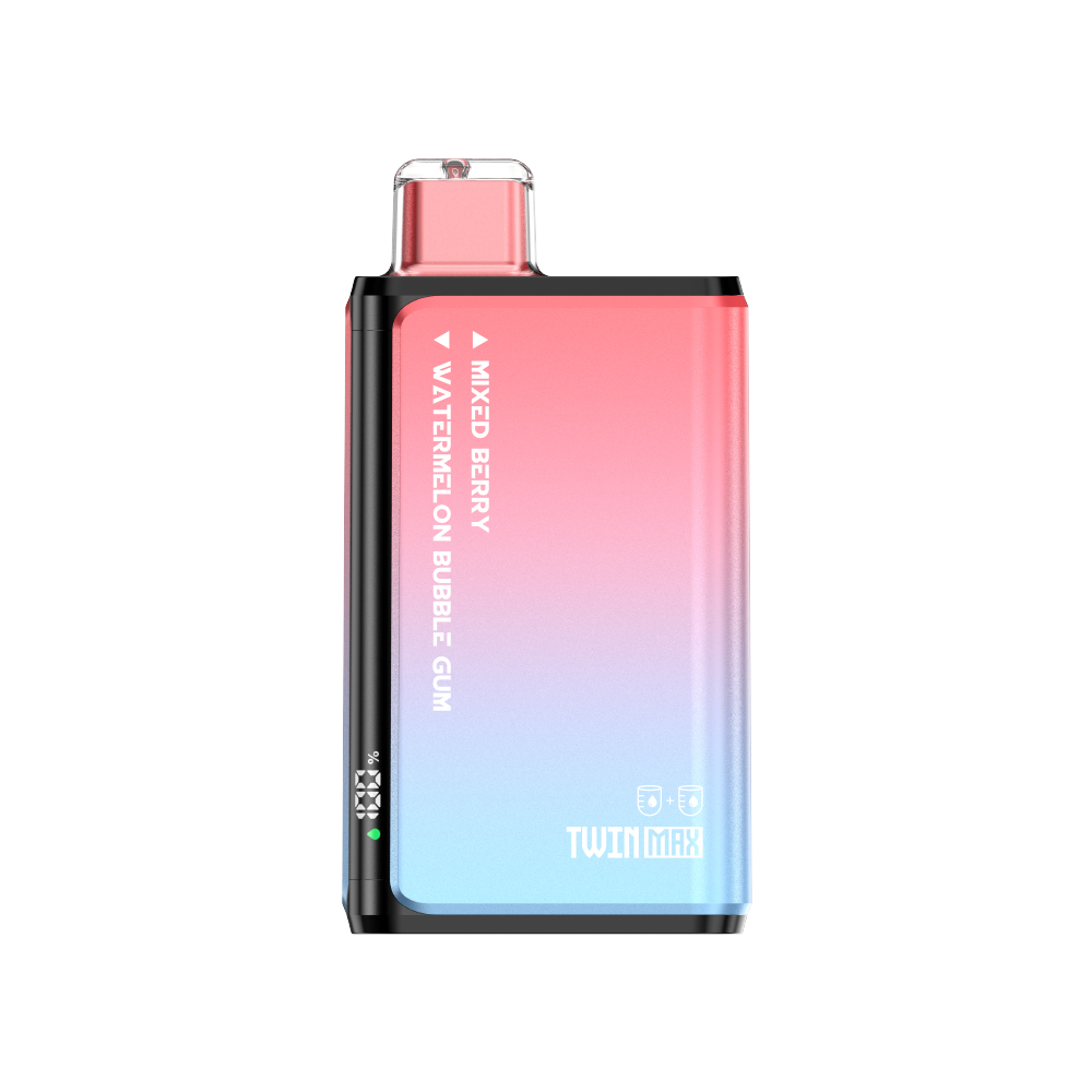 HIFANCY TWIN MAX 60000 PUFF Disposable Vape Watermelon Bubble Gum & Mixed Berry – HIFANCY VAPOR